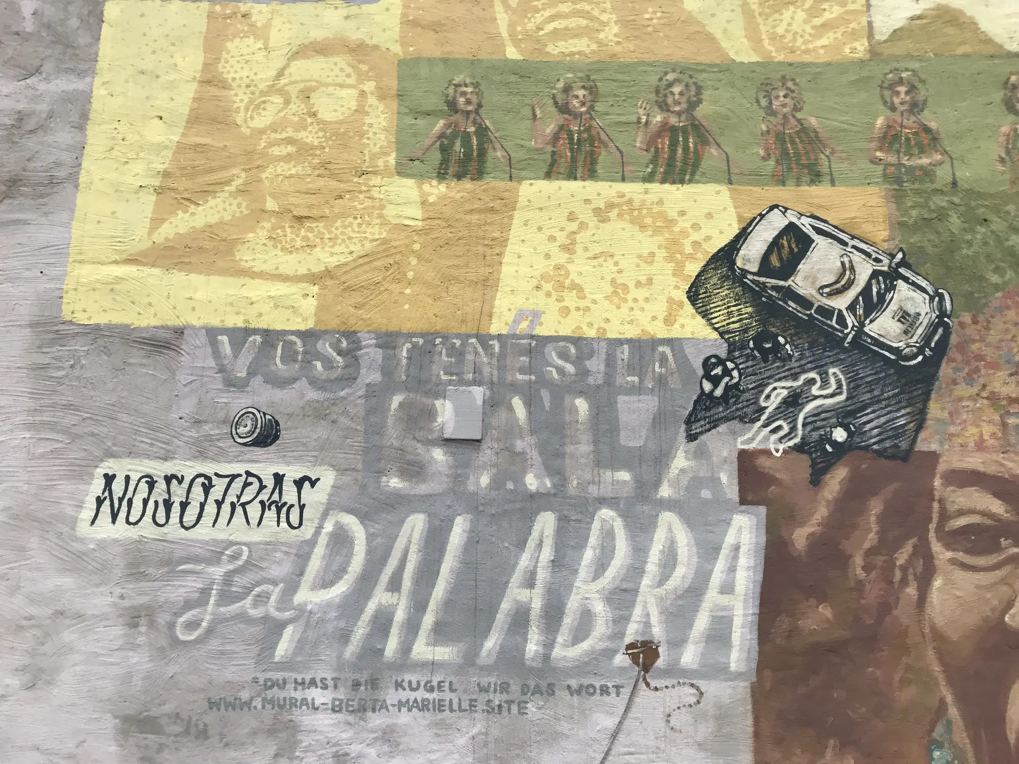 Berta & Marielle Mural